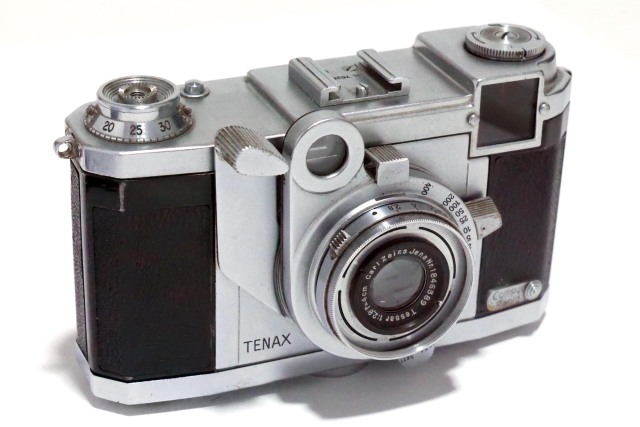 ドイツ製　値下げしました ツァイス イコン　テナックス II ｗ/Zeiss Jena Tessar 4cm2.8