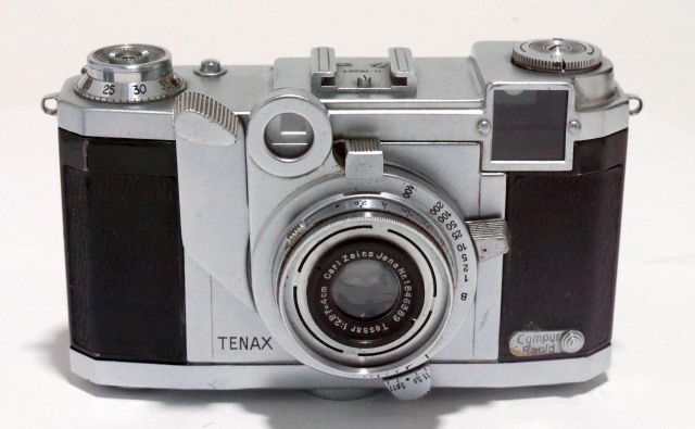 ドイツ製　ツァイス イコン　テナックス II ｗ/Zeiss Jena Tessar 4cm2.8